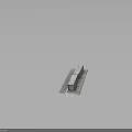 Connected Concrete Block Segments Placed On Gray Flat Base Surface
