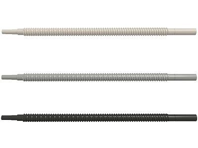 Hardware Tools Knurled Rods in Three Assorted Colors with Steel Construction 3d model
