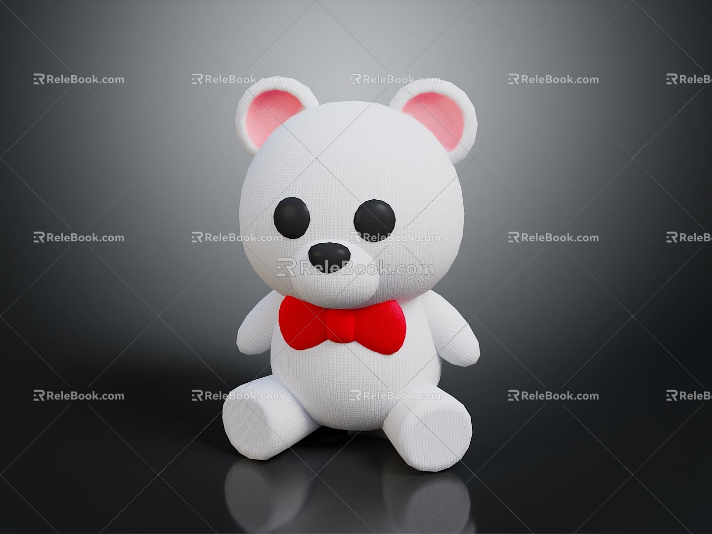 Muppet Bear Teddy Bear Toy Bear Muppet Toy Muppet Doll Doll Children's Toy 3d model