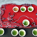 New Chinese Tea Table Songhe Tea Table 3d model