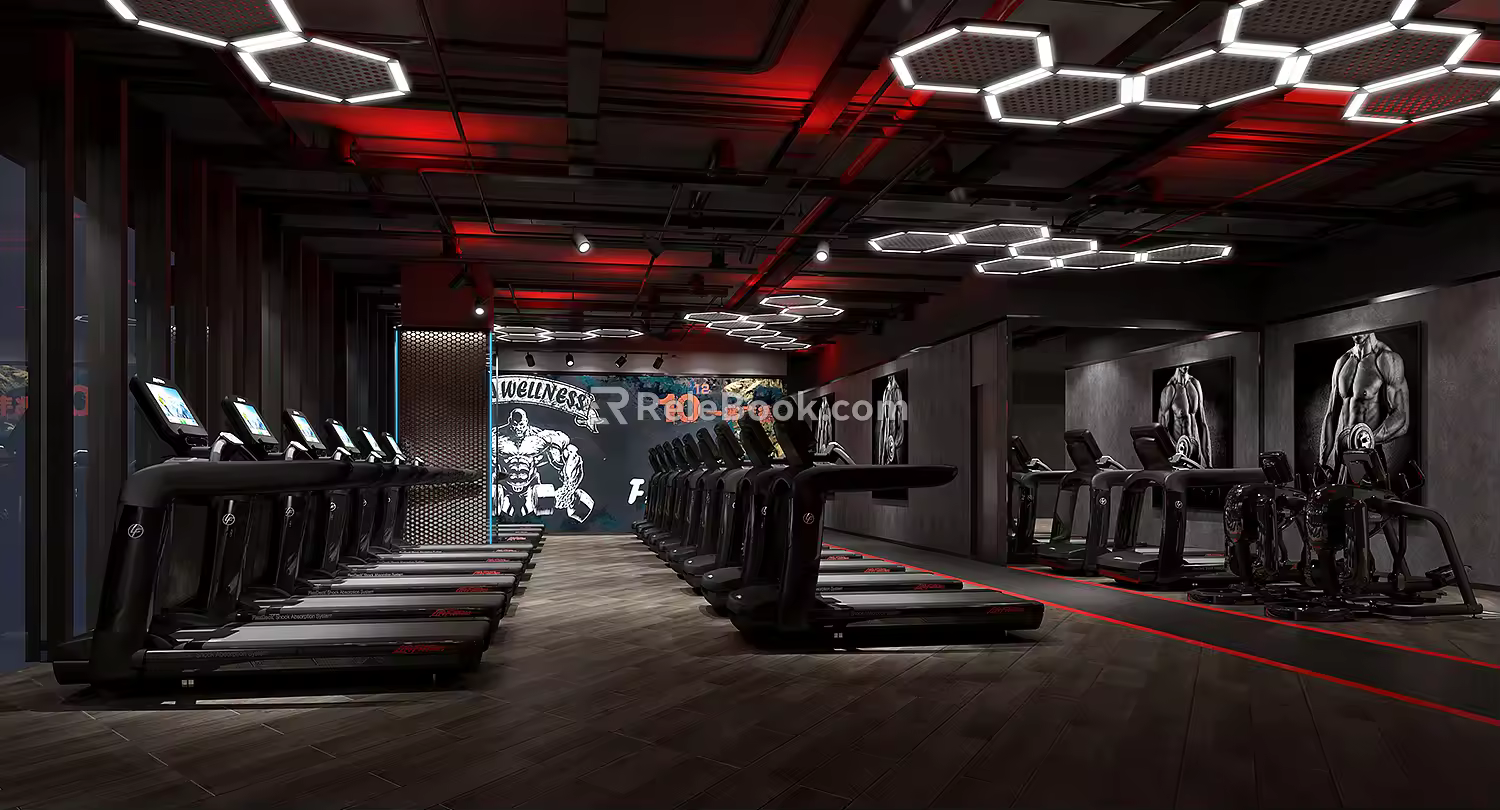 Gym 3d model