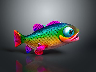 Fish Freshwater Fish Sea Fish Animal Game Animal Cartoon Animal Realistic Animal model