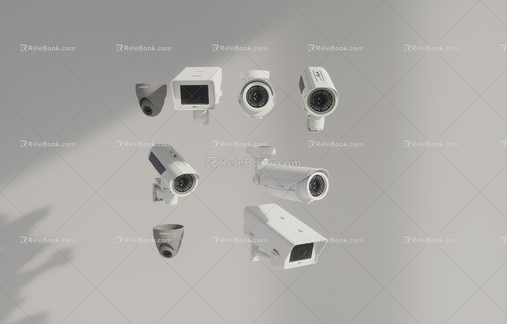 Surveillance camera 3d model