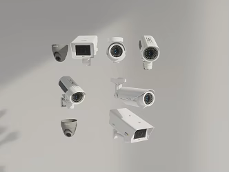 Surveillance camera 3d model
