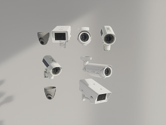 Surveillance camera 3d model