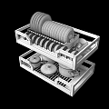 Stainless Steel Double Layer Dish Drying Rack For Kitchen Cabinets With Dishes Bowls And Cups