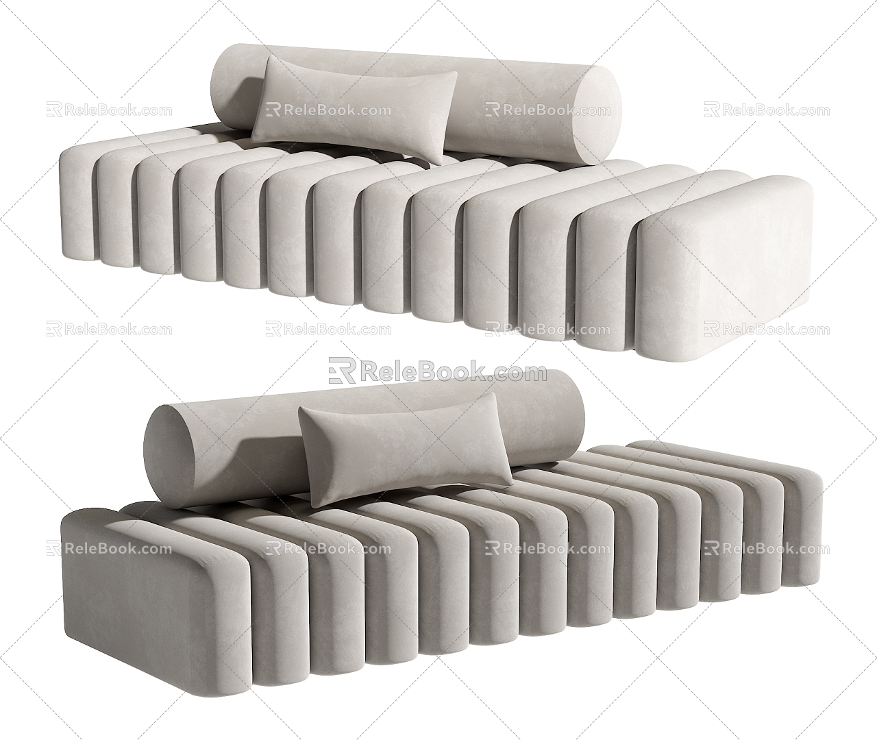 Multiplayer Sofa 3d model