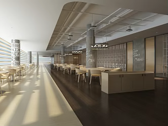 Restaurant Cuisine 3d model