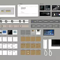 Switch Smart Panel Socket Visual Panel 3d model