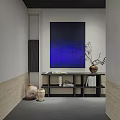 Ancient Abstract Decorative Painting in Silent Wind 3d model