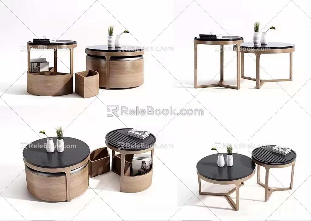Round a few 3d model
