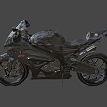 BMW S1000RR Motorcycle 3d model