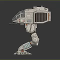 Mech Warrior Mech Soldier Machine Battlearm Mechanical Battlearm Machine Fighter Robot 3d model