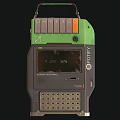 POTIX 300 Portable Headphone Speaker With Digital Display And Control Panel