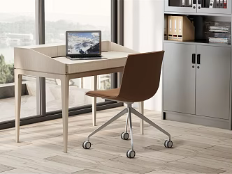 Modern desks and chairs desks and chairs 3d model