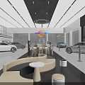 Modern JAECOO SMOODA Car Showroom Exterior With Glass Facade And Displayed Vehicles