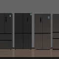 Showcase Of Modern Multi Door Refrigerators With Smart Screens And Sleek Color Designs