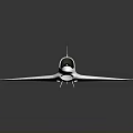 Futuristic White Spacecraft With Sleek Aerodynamic Design And Cockpit For Space Exploration Missions