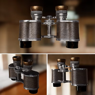 European Telescope 3d model