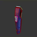 Blue Electric Hair Clipper With Ergonomic Design And Sleek Handle For Daily Grooming Needs