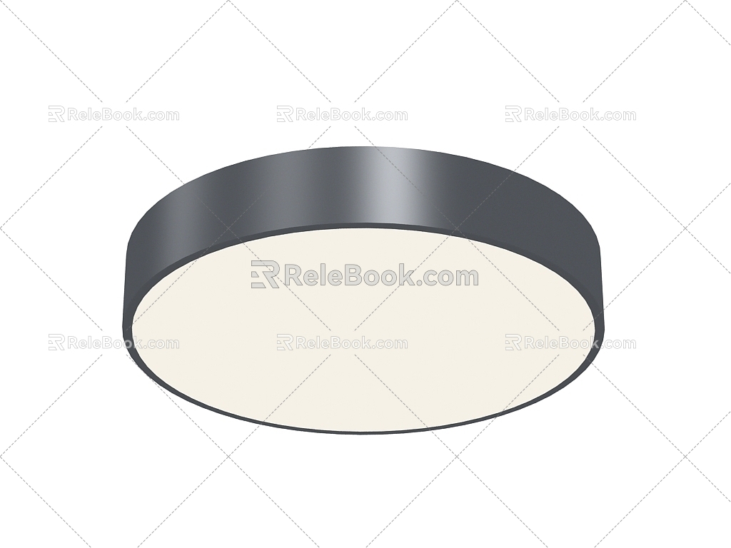 modern ceiling lamp 3d model