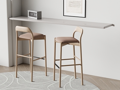 Modern Bar Chair Bar Stool High Stool model