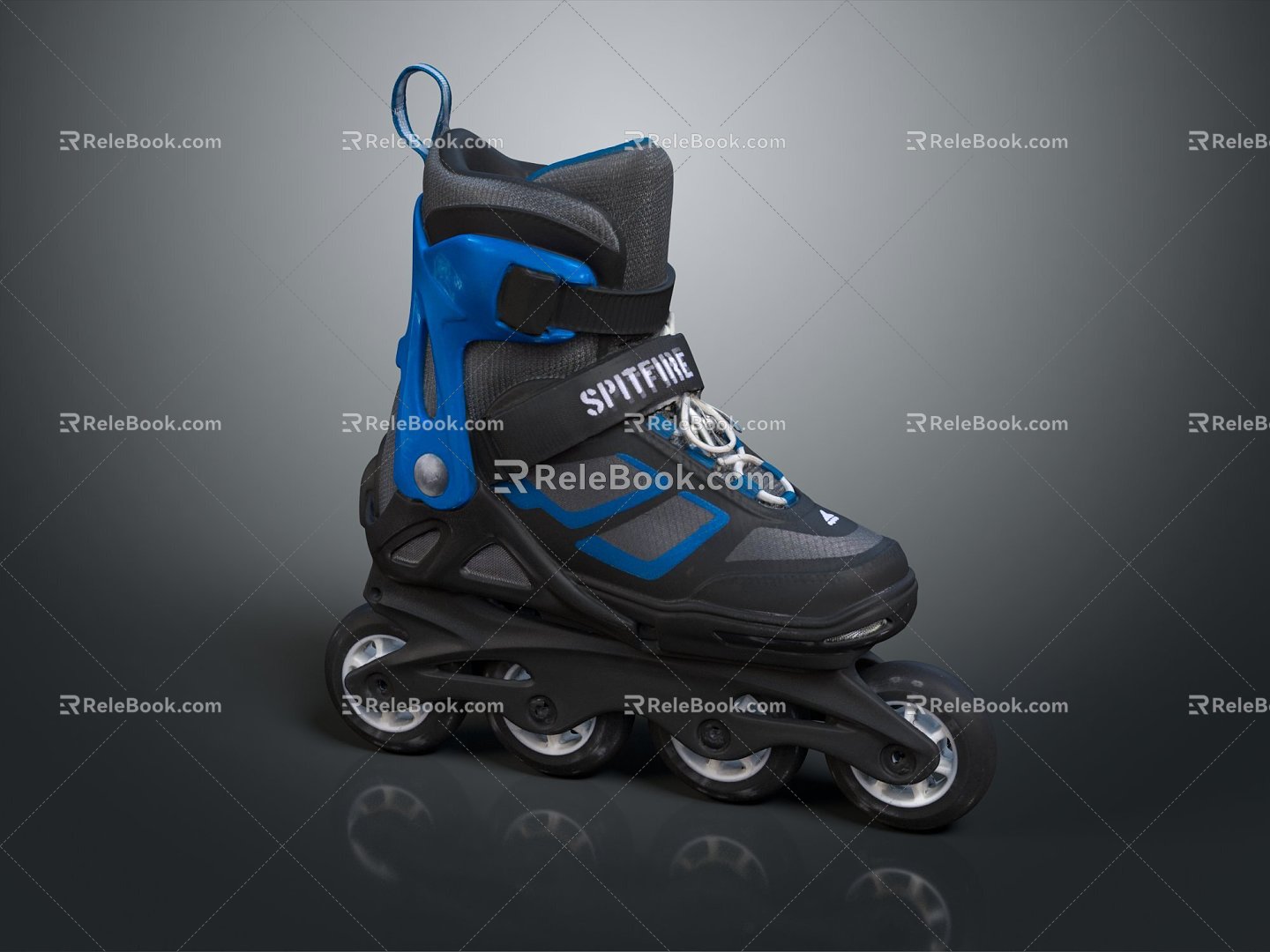 Modern roller skates roller skates children roller skates girls roller skates hiking boots 3d model