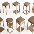 Wooden Shelving Units With Various Designs For Modern Home Storage Solutions