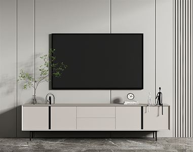 Modern TV Cabinet 3d model