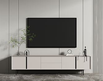 Modern TV Cabinet 3d model