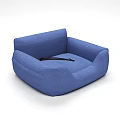 Blue Fabric Decorative Ornament Set For Modern Home Interior Decoration