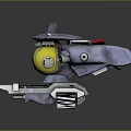 Mech Warrior Mech Soldier Machine Battlearm Mechanical Battlearm Machine Fighter Robot 3d model