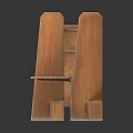 Vintage Wooden Furniture Collection With Chest Of Drawers Panel Cabinet And Bench