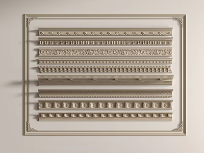 Gypsum Line 3d model