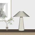 Modern table lamp 3d model
