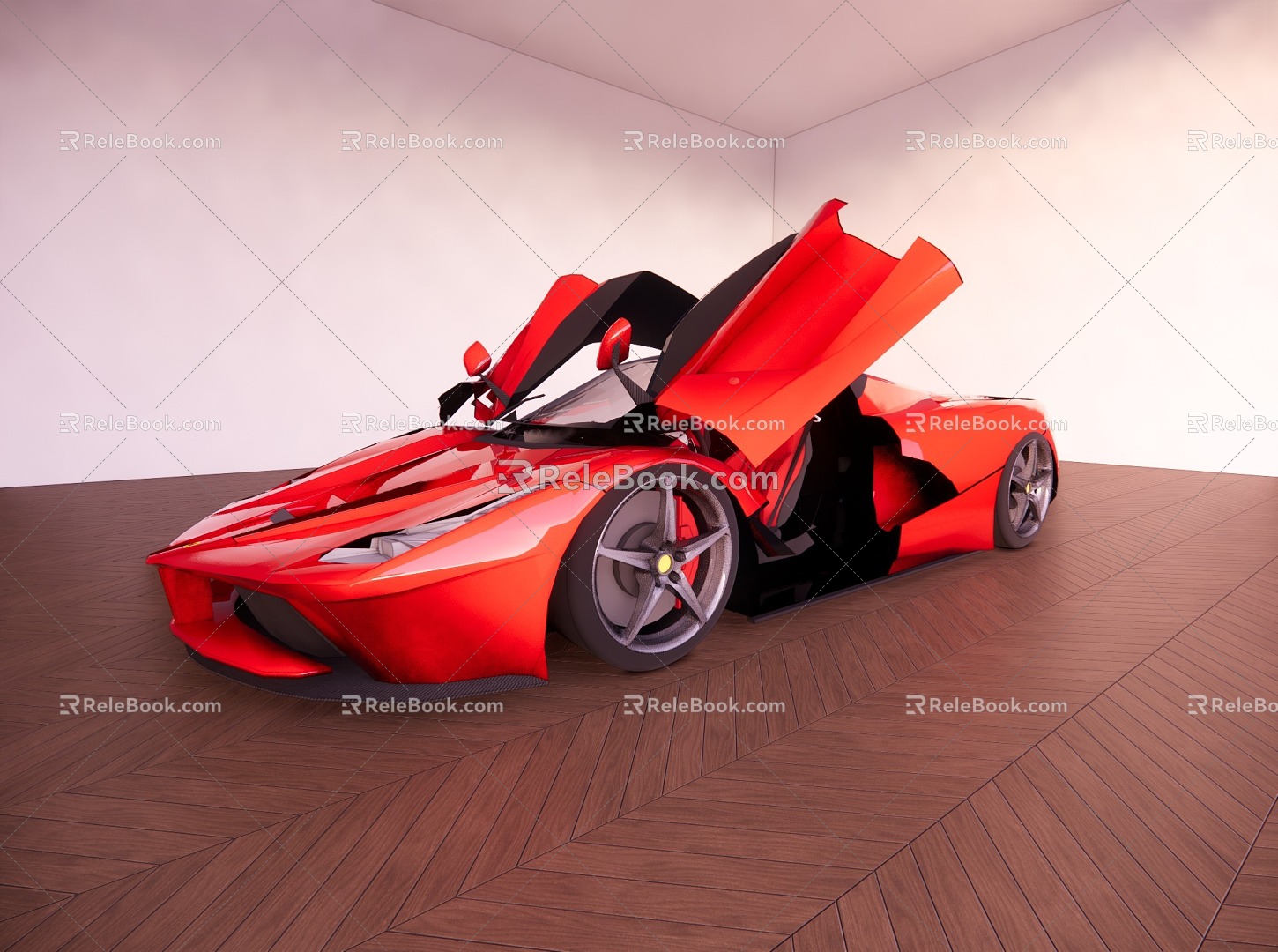 Ferrari Super sports car 3d model