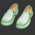 Modern Shoes Men's Shoes Leather Shoes 3d model