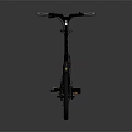 Modern Black And Yellow Foldable Bicycle With Sleek Frame And Portable Design