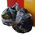 Other Waste Management With Plastic Recycling Glass Bins And Scattered Trash