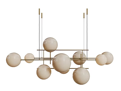 Modern Chandelier Art Chandelier Spherical Chandelier 3d model