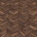 Herringbone Pattern Wooden Flooring With Natural Wood Grain And Warm Brown Tones For Interior Spaces