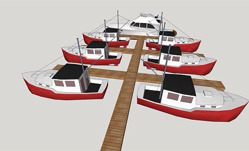 Modern Speedboat 3d model