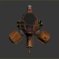 Sci-fi Pistol Sci-fi Firearms Next Generation Firearms Sci-fi Game Gun Games Firearms Game Gun 3d model