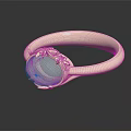 Elegant Gold Fashion Ring With Oval Gemstone And Delicate Carved Patterns For Women Accessories