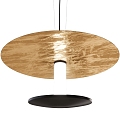 Industrial wind disc chandelier 3d model