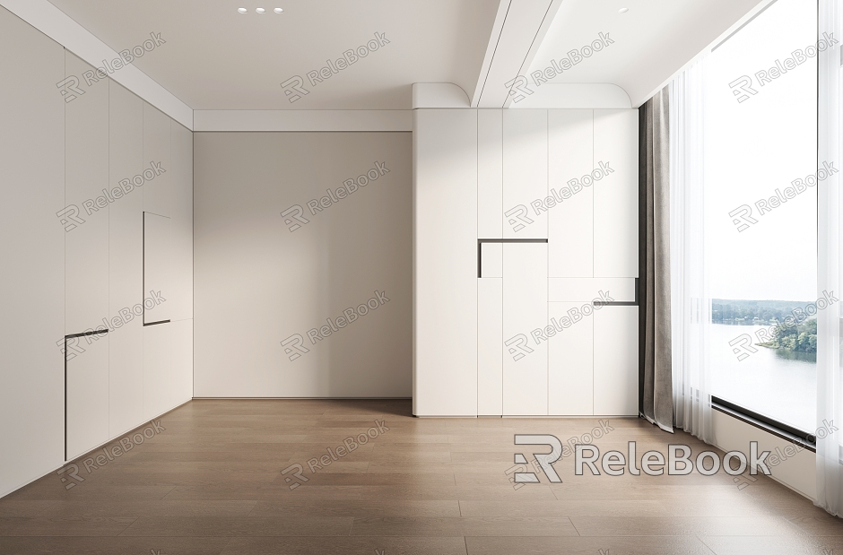 Cloakroom spare room Scarpa wardrobe deconstruction wardrobe model