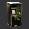 Commercial Equipment ATM Machine with Metal Casing Display Screen and Cash Dispenser