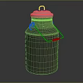 Modern Milk Bucket Big Milk Bucket 3d model