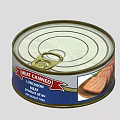 Canned Luncheon Meat With Metal Lid And Pull Tab Packaging For Daily Use
