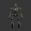 Robot Assistant Small Robot Butler Robot Butler Figure Game Figure 3d model